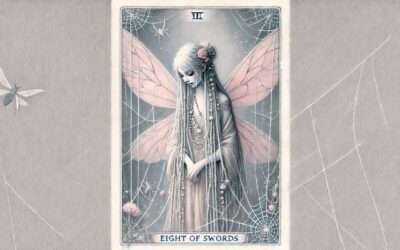 Tarotová karta Osm mečů: Strach je pavučina, ne řetěz